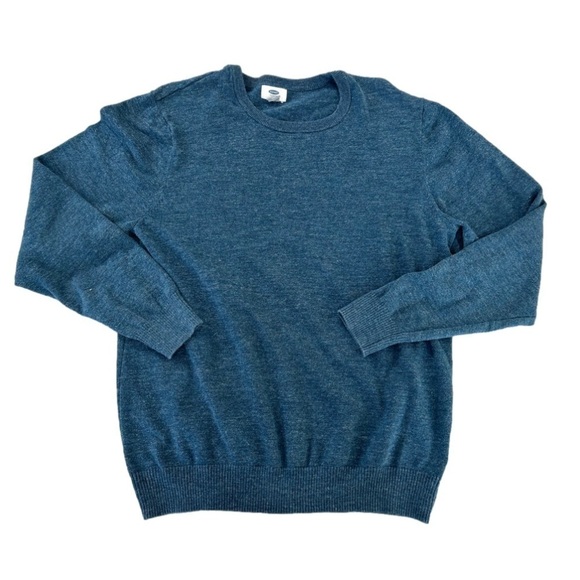 Old Navy Other - Old Navy Men’s Blue Cotton  Long Sleeve Sweater Size Large